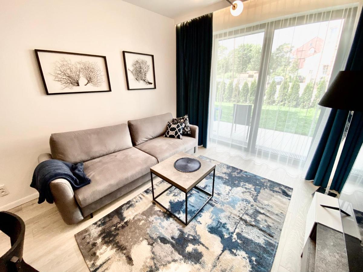 Przy Plazy - Z Prywatnym Ogrodkiem Rezydencja Niechorze Apartment Екстериор снимка